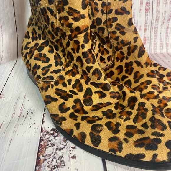 Steve Madden Cheetah Ankle Booties - Picture 2 of 7